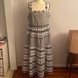 Grace + Karma Dress | XL | black & white